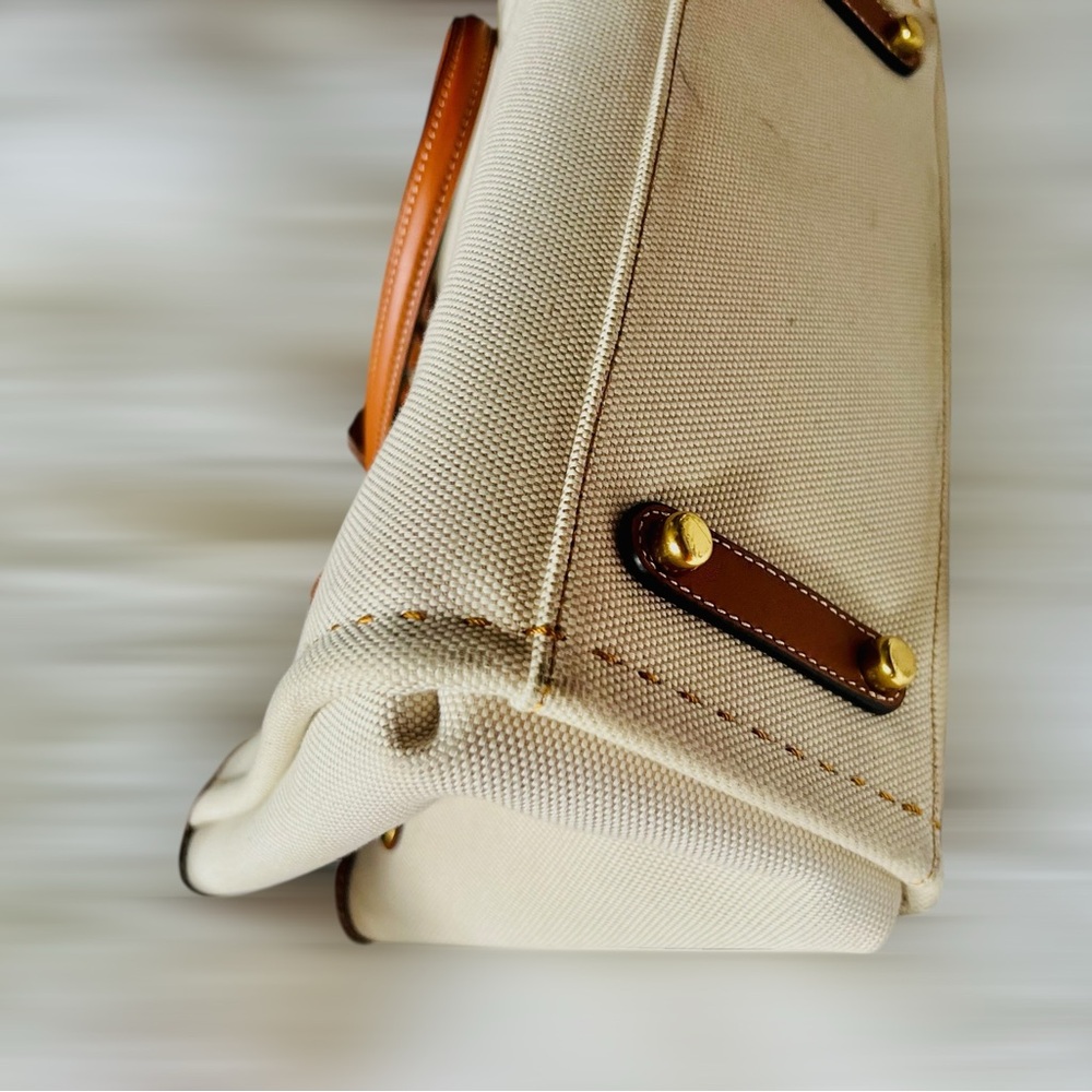 SOLD ❌❌ $498 BARELY USED Coach Reese 28 Canvas Tote Satchel - Picture 13 of 14